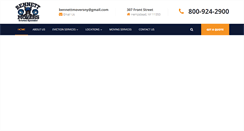 Desktop Screenshot of bennettmovers.com